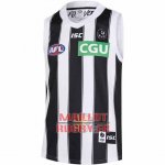 Maillot Collingwood Magpies AFL 2019 Blanc Noir Maillot Collingwood Magpies AFL 2019 Blanc Noir
