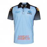 Maillot Polo Cronulla Sutherland Sharks Rugby 2021 Azur Maillot Polo Cronulla Sutherland Sharks Rugby 2021 Azur