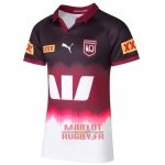 Maillot Queensland Maroons Rugby 2024 Entrainement Blanc Fuchsia Maillot Queensland Maroons Rugby 2024 Entrainement Blanc Fuchsia