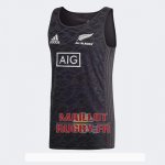 Nouvelle-Zelande All Blacks Rugby Debardeur Noir Nouvelle-Zelande All Blacks Rugby Debardeur Noir