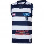 Maillot Geelong Cats AFL 2019 Bleu Blanc Maillot Geelong Cats AFL 2019 Bleu Blanc