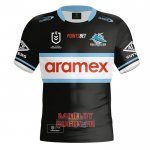 Maillot Cronulla Sutherland Sharks Rugby 2024 Exterieur Maillot Cronulla Sutherland Sharks Rugby 2024 Exterieur
