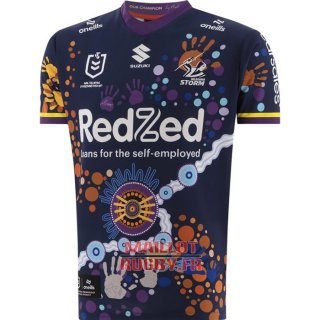 Maillot Melbourne Storm Rugby 2024 Indigene