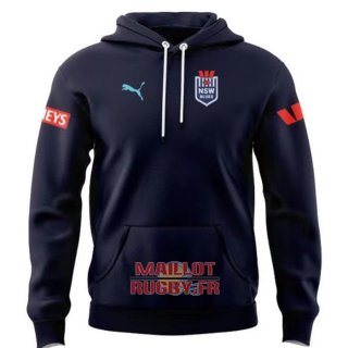 Sweats A Capuche NSW Blues Rugby 2024 Bleu