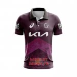 Maillot Polo Brisbane Broncos Rugby 2024 Entrainement Fuchsia Maillot Polo Brisbane Broncos Rugby 2024 Entrainement Fuchsia