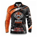 Maillot NRL Wests Tigers Rugby 2022 Fish Finder Maillot NRL Wests Tigers Rugby 2022 Fish Finder
