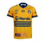 Maillot Parramatta Eels Rugby 2025 Domicile Jaune Maillot Parramatta Eels Rugby 2025 Domicile Jaune