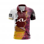 Maillot Polo Brisbane Broncos Rugby 2024