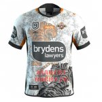 Maillot Wests Tigers 9s Rugby 2020 Blanc Maillot Wests Tigers 9s Rugby 2020 Blanc