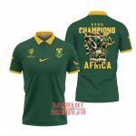 Maillot Afrique Du Sud Rugby 2023 Campeona Vert Maillot Afrique Du Sud Rugby 2023 Campeona Vert