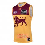 Maillot Brisbane Lions AFL 2024 Jaune Maillot Brisbane Lions AFL 2024 Jaune
