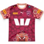 Maillot Enfant Queensland Maroons Rugby 2024 Indigene Maillot Enfant Queensland Maroons Rugby 2024 Indigene