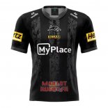 Maillot Penrith Panthers Rugby 2025 Entrainement Noir