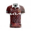 Maillot Polo Brisbane Broncos Rugby 2024 Indigene