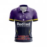 Maillot Polo Melbourne Storm Rugby 2024 Domicile Maillot Polo Melbourne Storm Rugby 2024 Domicile
