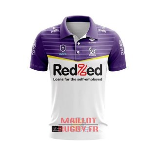 Maillot Polo Melbourne Storm Rugby 2024 Exterieur